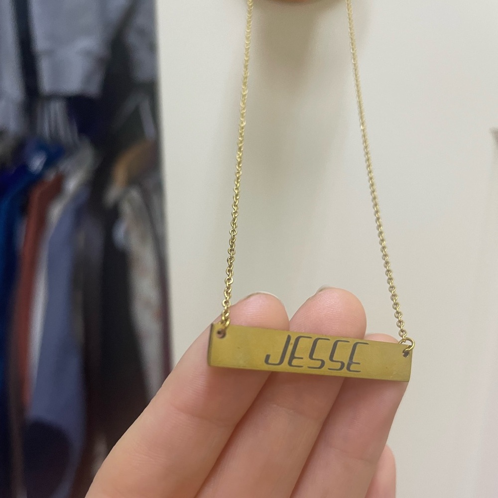 18 K gold plated “Jesse” necklace